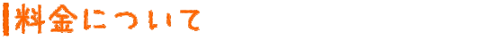 料金について
